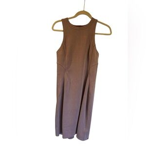 NWT Lululemon ribbed softstreme slim fit tank dress LAVENDER LUX Size: 8